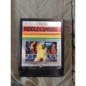 Riddle of the Sphinx for Atari 2600 - Tested & Works - Vintage 1982